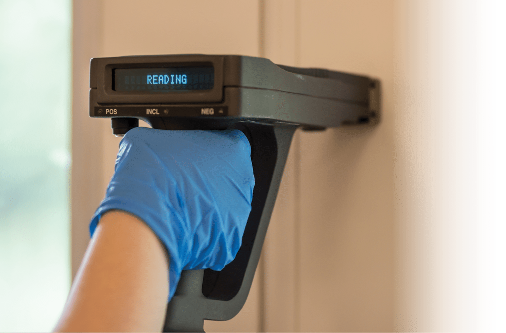 Detecting lead-based paint using an XRF analyzer