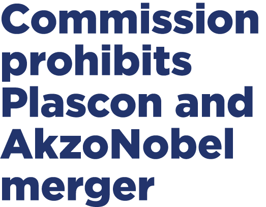 Commission prohibits Plascon and AkzoNobel merger
