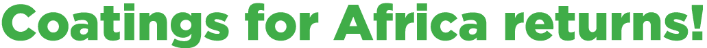 Coatings for Africa returns!